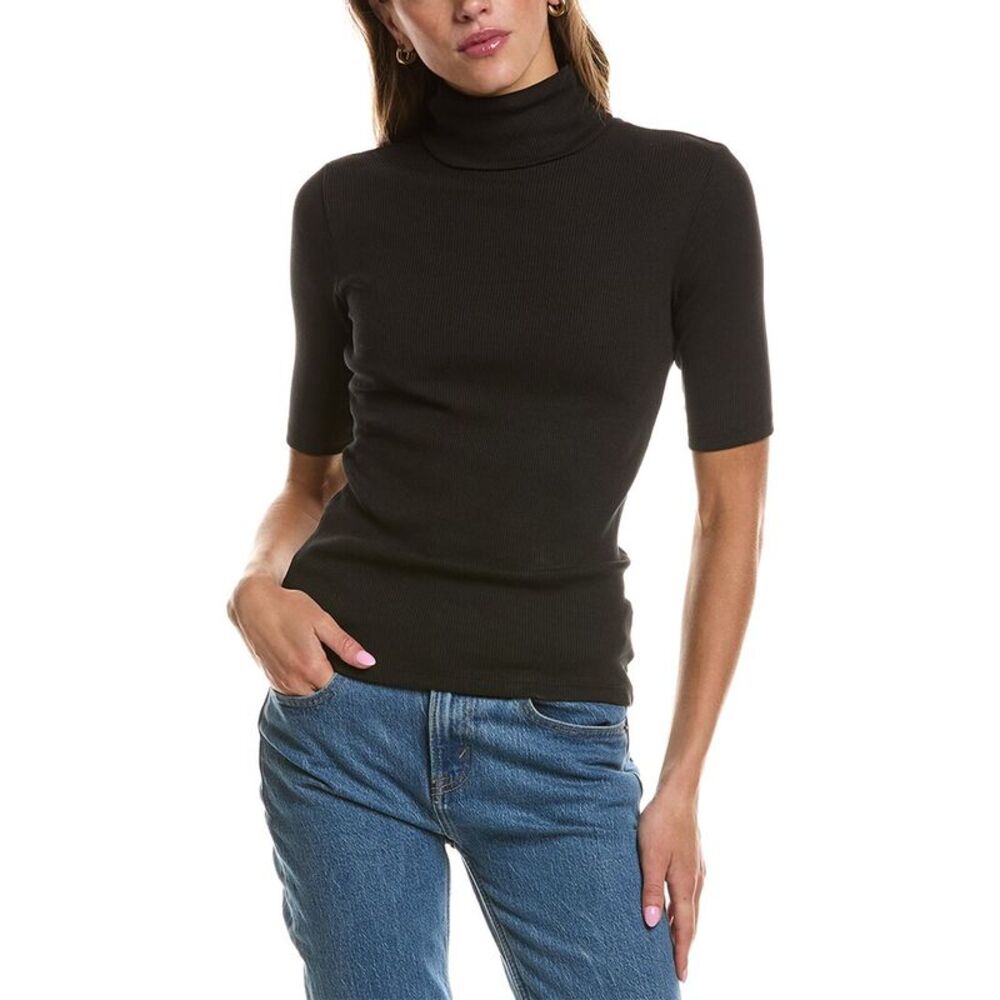 Theory Womens Compact Top, Black
